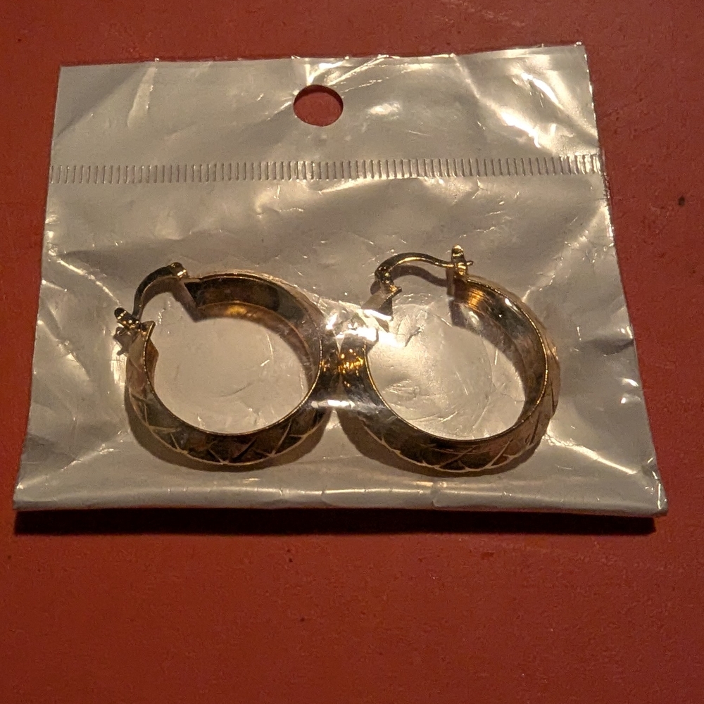 Gold Hoop Earrings
